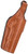 BIANCHI INTERNATIONAL Bianchi 17632 19L Thumbsnap Belt Holster Size 19 Open Bottom Style made of Leather with Tan Finish & Belt Loop Mount Type fits Ruger SR1911 & Springfield 1911-A1 for Right Hand