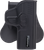 BULLDOG CASE COMPANY Bulldog RRG19 Rapid Release  OWB Black Polymer Paddle Compatible w/Glock 19/23/32 Right Hand