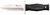 COLD STEEL (GSM) Cold Steel CS39LSAC Leatherneck Double Edge Mini 3.50" Fixed Plain 8Cr13MoV SS Blade/3.25" Black Deep Checkered w/Double Quillon Guard Kray-Ex Handle Includes Sheath
