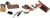 SIG SAUER INC Sig Sauer 8901332 Safety Parts Kit  9mm Luger/380 ACP Sig P365/P365X/XL Matte Rose Gold