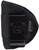 BULLDOG CASE COMPANY Bulldog WIPM Inside The Pants  IWB Size Medium Black Nylon Belt Clip Fits Small .380 Autos Ambidextrous