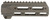 Q LLC ACCHGARQSERT6 Q-Sert AR Handguard 6" Clear Coat Anodized Aluminum