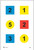 ACTION TARGET INC Action Target DT4C100 Training Discretionary Command Circle/Square Paper 23" x 35" Multi-Color 100 Per Box