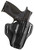 BIANCHI INTERNATIONAL Bianchi 23998 57 Remedy  OWB Size 15 Black Leather Belt Slide Fits S&W M&P Shield Right Hand