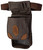 Browning 121388693 Lona Deluxe Shell Pouch Flint Canvas/Leather Belt Mount Adjustable
