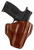 BIANCHI INTERNATIONAL Bianchi 25052 57 Remedy  OWB Size 01 Tan Leather Belt Slide Fits S&W J Frame Fits S&W 36 Fits S&W 640 Right Hand