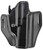 BIANCHI INTERNATIONAL Bianchi 56831 Allusion Assent Pro-Fit OWB Size 18 Black Leather Belt Slide Fits S&W M&P Fits CZ 75 Fits FN FNS Right Hand