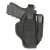 BLACKHAWK W/MAG POUCH BLK HOLSTER 3-4" MED AUTO AMB