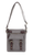 Jessie & James Handbags JESSIE & JAMES BAILEY CCW CANVAS CROSSBODY BAG 10.5 H X 9.25 W X 1.252D ( GRAY )