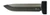 TEMPLAR KNIFE TEMP S3-BR-33-1 SML  G3 ZINC BLK RUBBER DROP