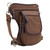Jessie & James Handbags JESSIE & JAMES COUGAR CANVAS CONCEALED CARRY WAIST & LEG BAG 11.5 H X 10 W X 2.5 D ( BROWN )
