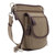 Jessie & James Handbags JESSIE & JAMES COUGAR CANVAS CONCEALED CARRY WAIST & LEG BAG 11.5 H X 10 W X 2.5 D ( KHAKI )