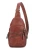 Jessie & James Handbags JESSIE & JAMES JEANNIE CONCEALED CARRY 2 POCKET SLING BAG 12.5 H X 7.5 W X 3.5 D ( BROWN)