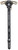 Lead & Steel Llc LSCHODEGRY Charging Handle  AR-15/M16 Gray Type 3 Hard Anodize 7075-T6 Aluminum