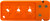 ACCUSHARP/FORTUNEPRODINC AccuSharp 013C Broadhead Sharpener & Wrench Tungsten Carbide Sharpener Orange