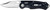 ACCUSHARP/FORTUNEPRODINC AccuSharp 703C Sport  3" Folding Plain Stainless Steel Blade/Black Anodized Aluminum Handle Includes Belt Clip