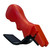 ACCUSHARP/FORTUNEPRODINC AccuSharp 1001C Sharpener Knife & Scissor Hand Held Diamond-Honed Carbide Sharpener Red