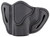 1791 Gunleather ORBHCSBLL BHC Optic Ready OWB Compact Stealth Black Leather Belt Slide Compatible w/Glock 43/Sig P365/Walther PPK Left Hand