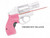 Crimson Trace LASERGRIP PINK J-FRAME DEF SER 01-3480-1