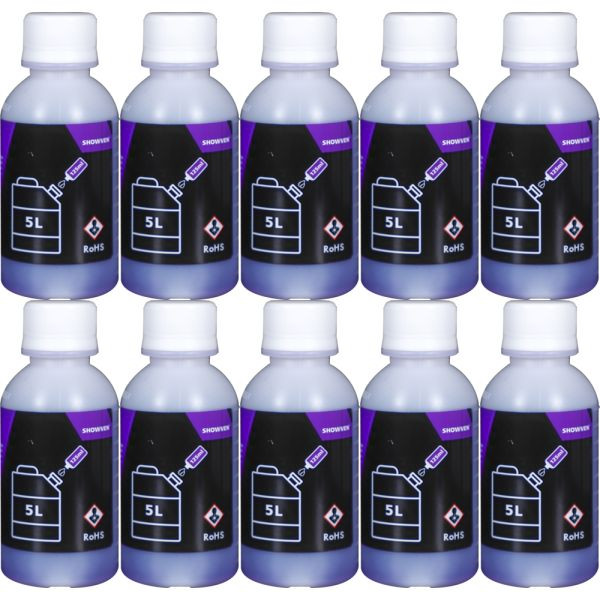 Purple Adding Machine Showven FX Purple - 10-Pack of 125ml Purple Color Additive for cFlamer ...