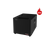 Showven cFlamer mVolcano - 400W 5-Head Vertical IP55-Rated Fluid-Based Color Flame Machine with 32.80FT Effect Height and DMX in Black Finish