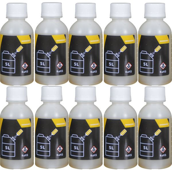 Showven FX Yellow - 10-Pack of 125ml Yellow Color Additive for cFlamer Series Machines