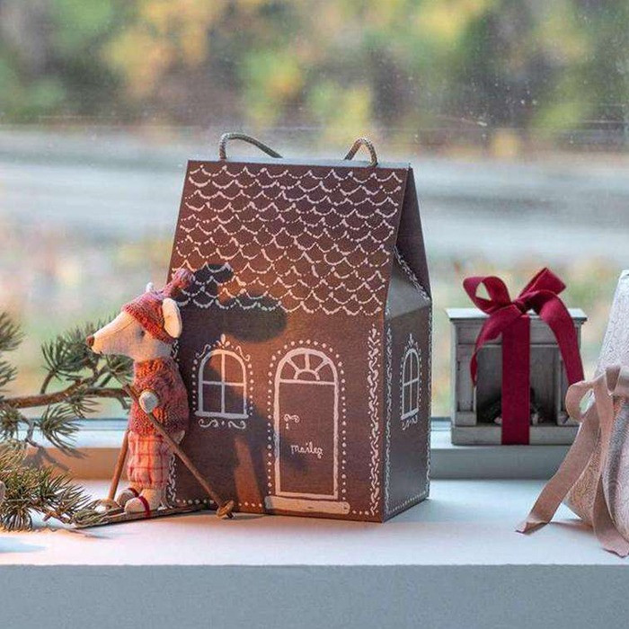 Gingerbread House Gift Bag