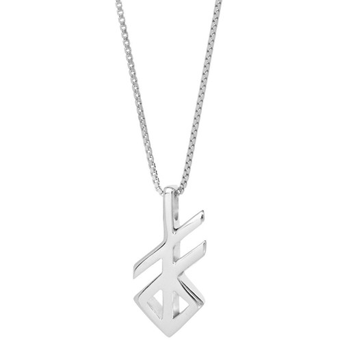 Sterling Rune Pendant - Creation
