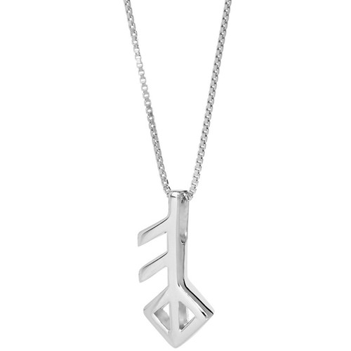 Sterling Rune Pendant - Love