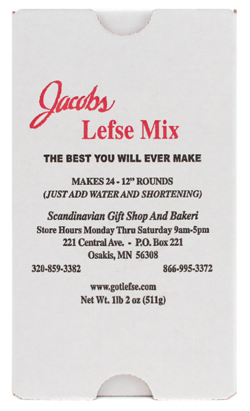 Jacobs Lefse Mix
