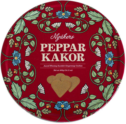 Nyåkers Pepparkakor Hearts Tin