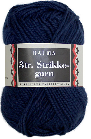 Rauma Strikkegarn 149 Navy