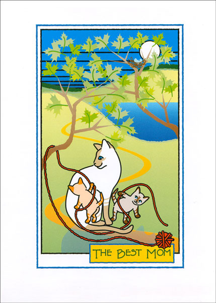Mother's Day Card - The Best Mom