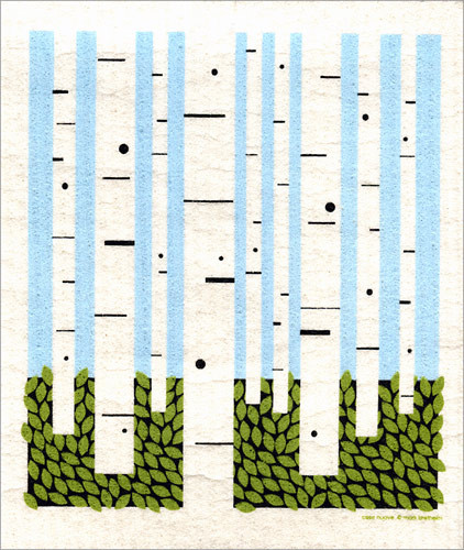 Birch Forest Cellulose Dishcloth