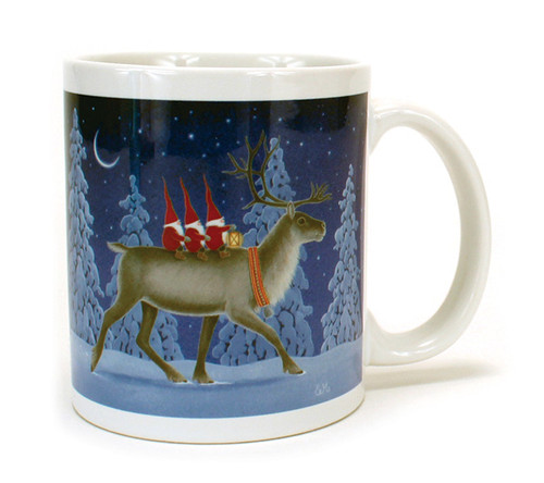 Tomtar on Reindeer Mug