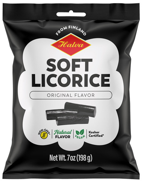 Halva Finnish Black Licorice