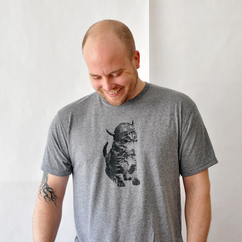 Viking Kitty Tee - Adult