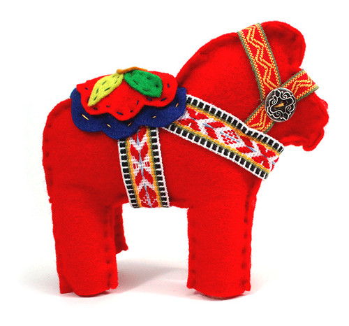 Felt Dala Horse Kit
