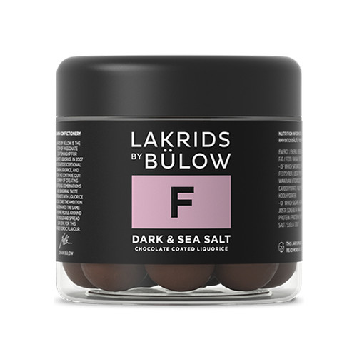 Lakrids by Bülow - F - Dark & Sea Salt Licorice