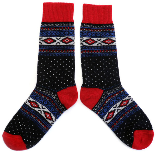 Norwegian Design Wool Socks