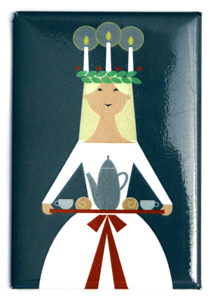 Cindy Lindgren Santa Lucia Magnet