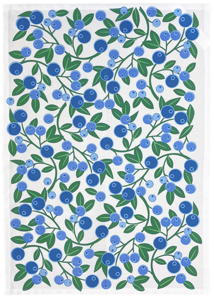 Blueberries Tea Towel 