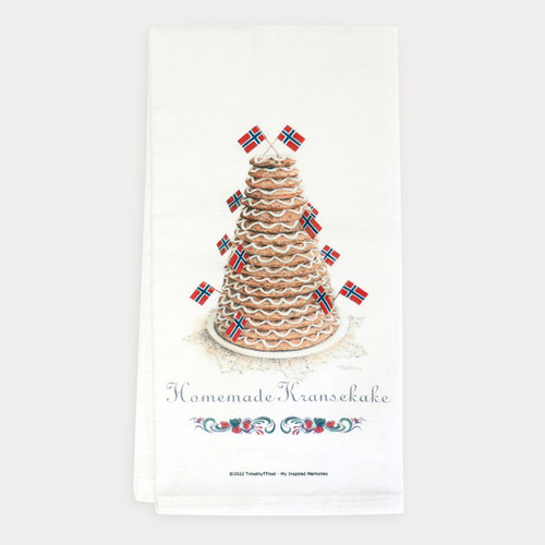 Homemade Kransekake Towel