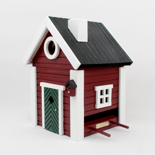 Swedish Stuga Birdhouse