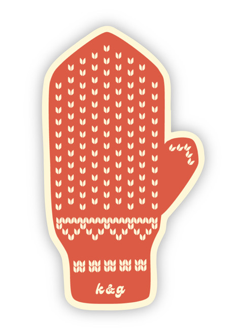 Norwegian Mitten Palm Sticker