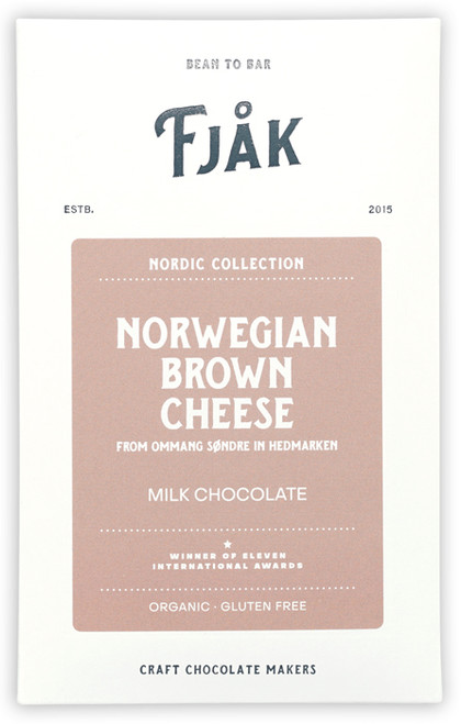 Fjåk Brown Cheese Milk Chocolate Bar