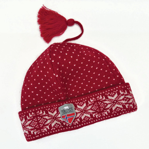 Norlender Snowflake Red Hat
