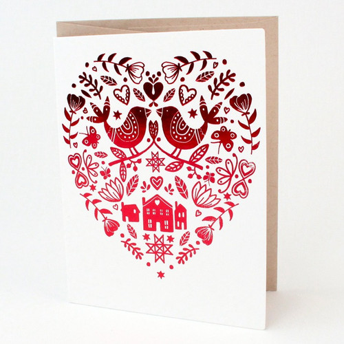 Hygge Heart Card