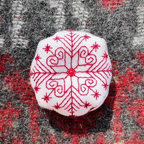 Blackwork Pincushion Class