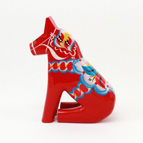Red Sitting Dala Horse